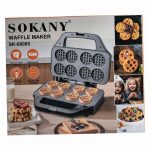 Вафельниця Sokany SK-08085 — швидке нагрівання 850 Вт