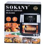 Аерофритюрниця Sokany SKZG8029 — Економія масла - Зображення 4