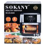 Аерофритюрниця Sokany SKZG8029 — Економія масла - Зображення 5