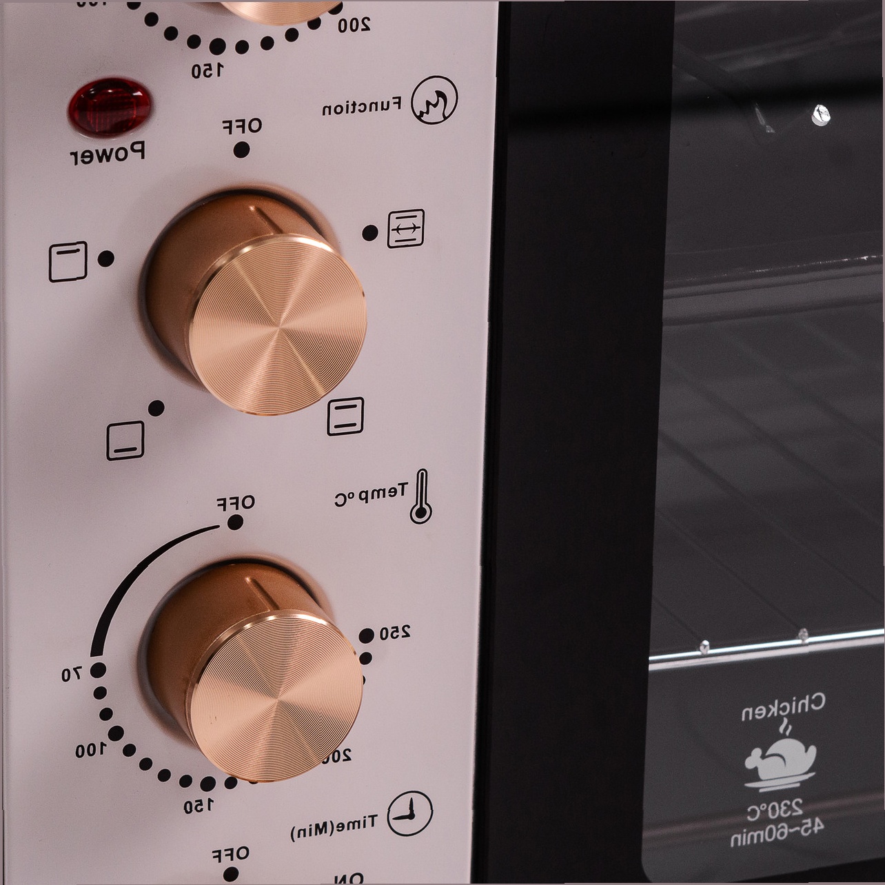 Електрична духовка Sokany SK450W — Потужність 1700 Вт - Зображення 4