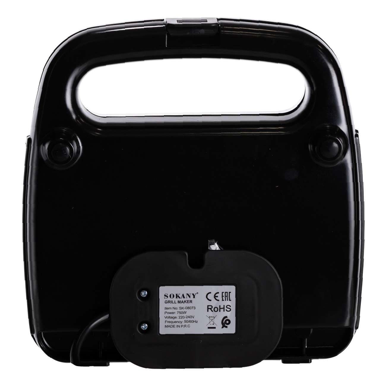 Електрогриль Sokany SK-08073 — Антипригарне покриття - Зображення 4