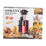 Шнекова соковижималка Sokany JE-25 — Максимальний вихід соку - Зображення 5