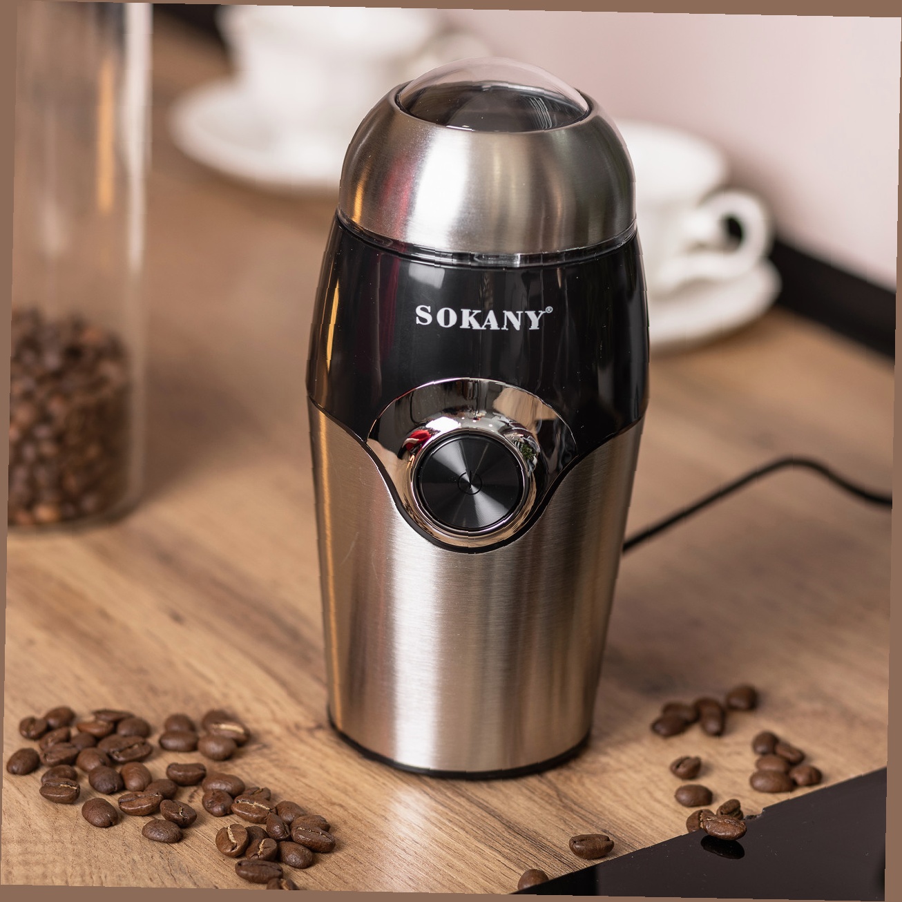 Кавомолка Sokany SK-3024 — Потужність 150 Вт - Зображення 8