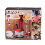 Кухонний комбайн Sokany SM-5011-7 — 600 Вт потужності - Зображення 6
