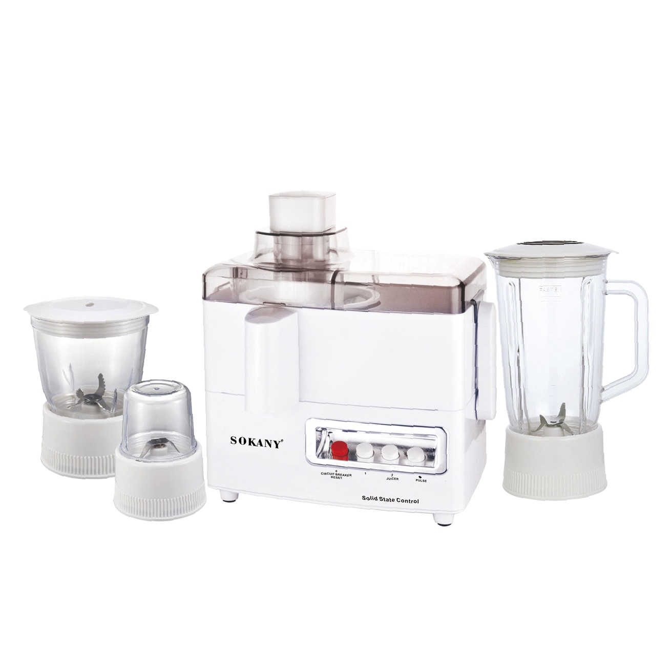 Кухонний комбайн Sokany SK-03029 — 800 Вт потужності - Зображення 2