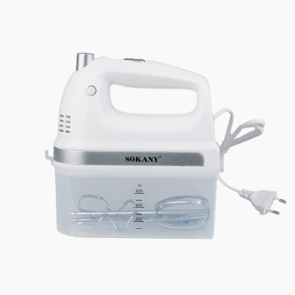Ручний міксер Sokany SK6631W — 5 швидкостей - Зображення 4