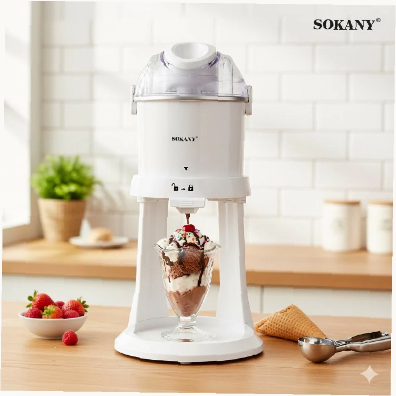 Морозивниця Sokany SK-03070 — домашнє морозиво за 10 хв. - Зображення 5
