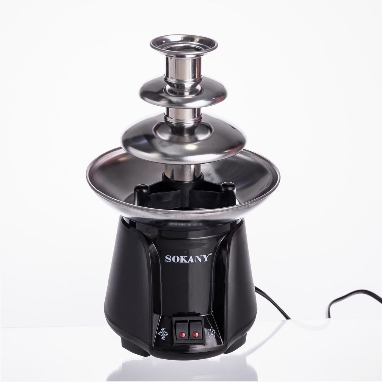 Шоколадний фонтан SOKANY SK-07069 — Ефектний потік - Зображення 2