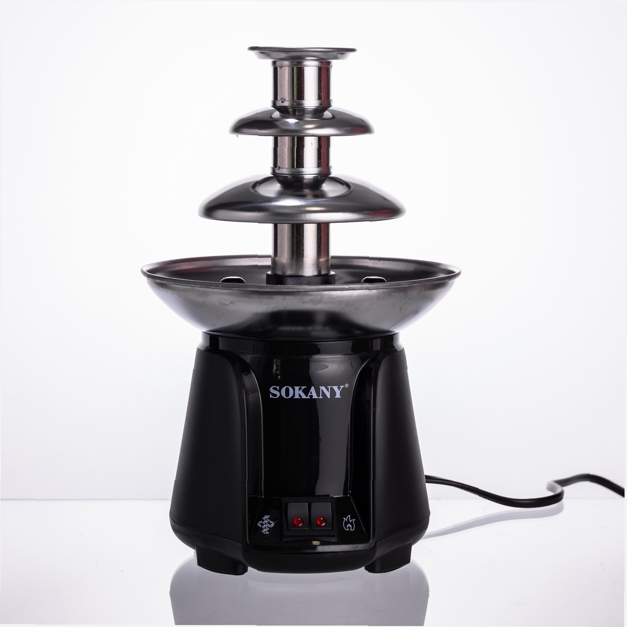 Шоколадний фонтан SOKANY SK-07069 — Ефектний потік - Зображення 4