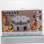 Йогуртниця Sokany SK-08017 — 7 баночок для йогурту - Зображення 9