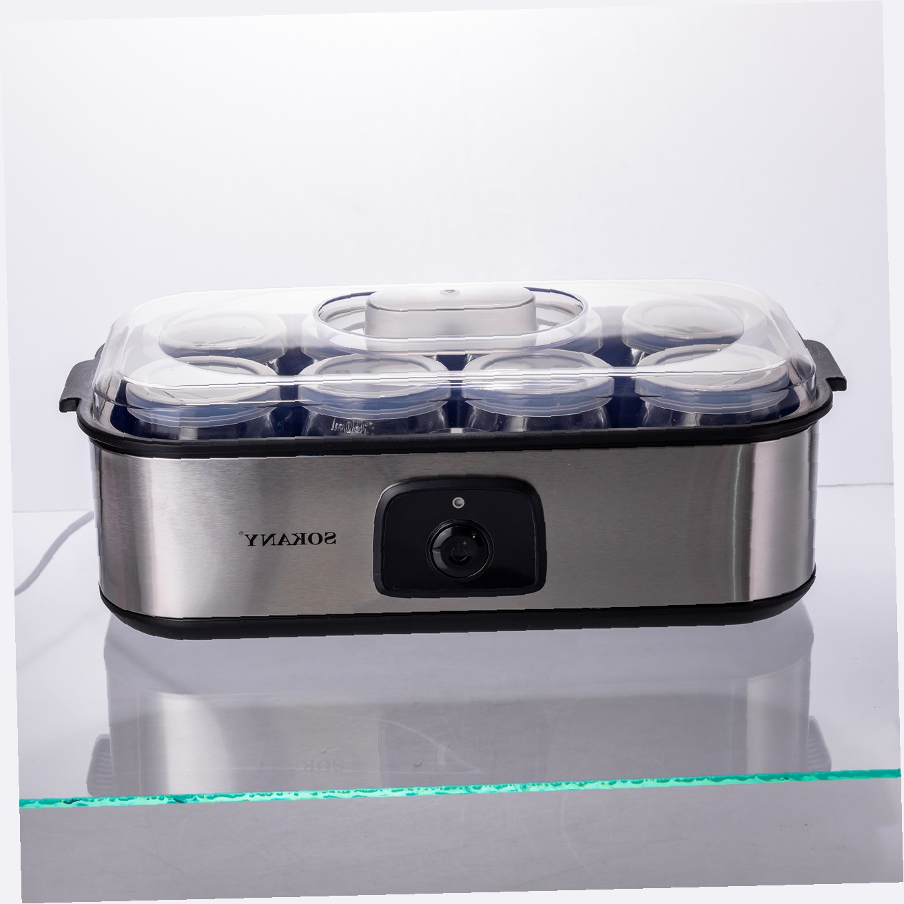 Йогуртниця Sokany SK-08109 — 8 баночок для здоров'я - Зображення 2