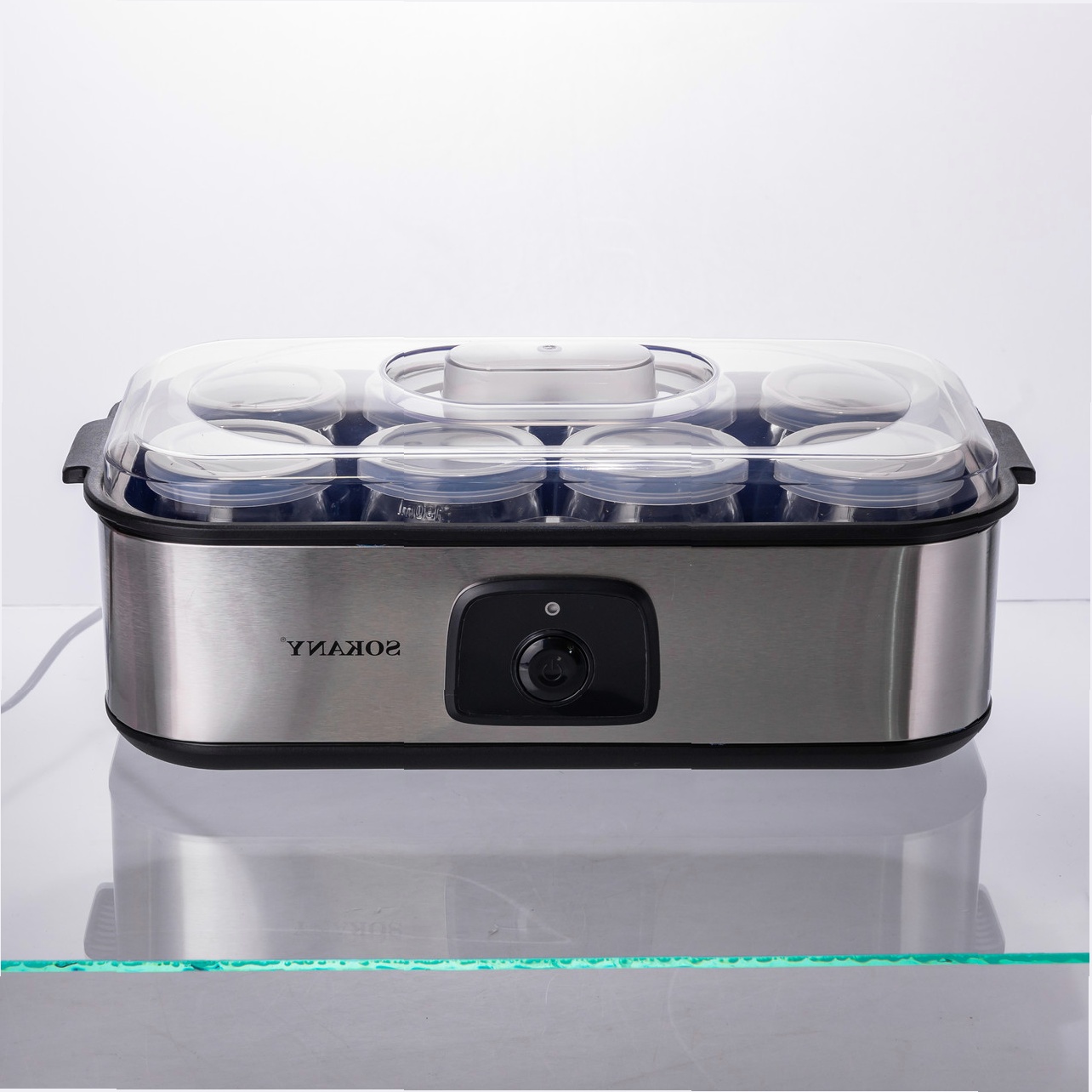 Йогуртниця Sokany SK-08109 — 8 баночок для здоров'я - Зображення 3